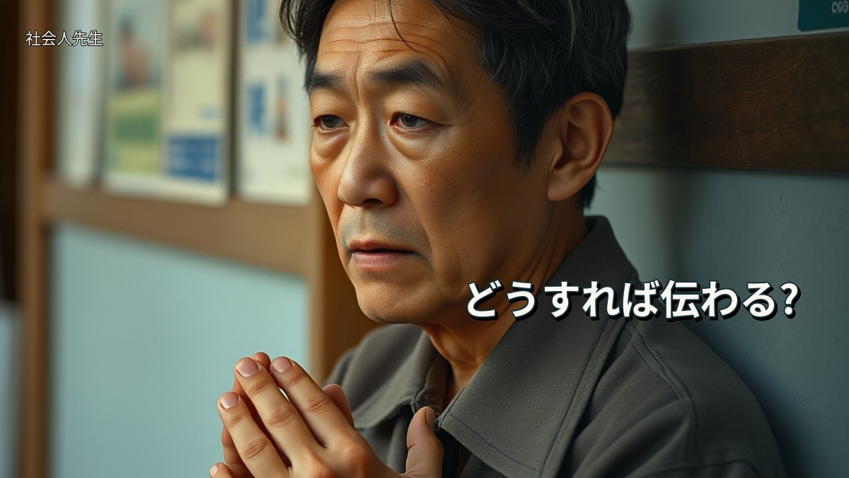 どうすれば伝わる?