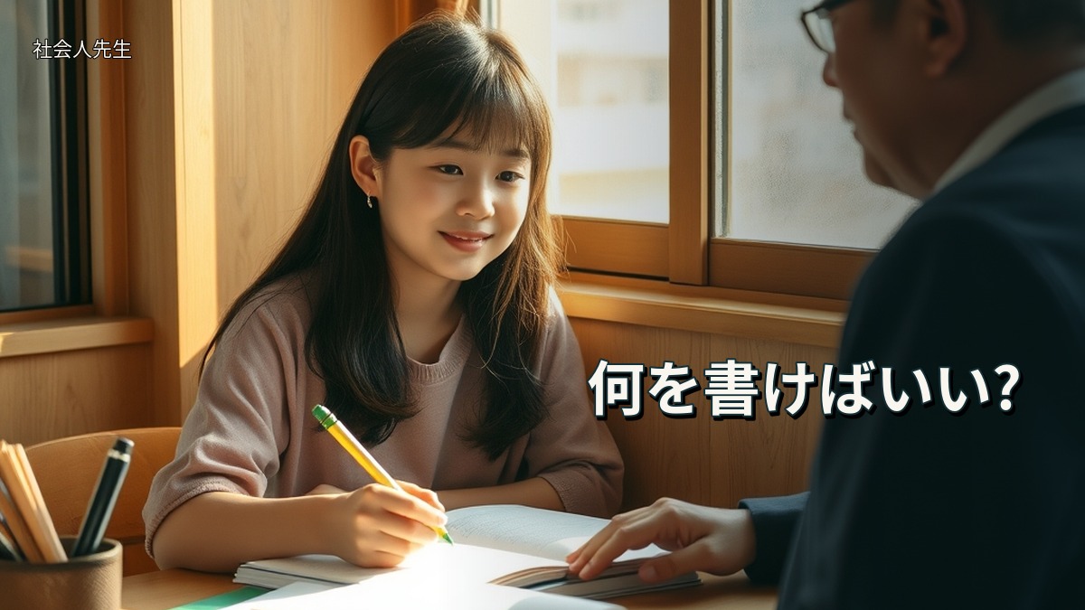 何を書けばいい?