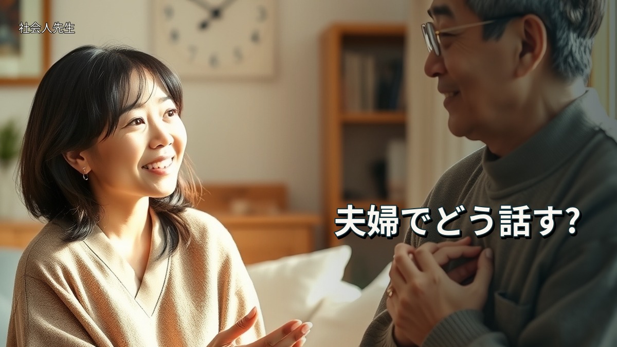 夫婦でどう話す?