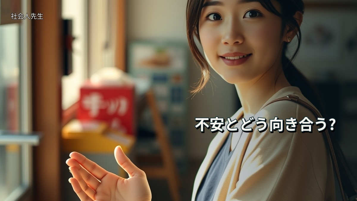 不安とどう向き合う?