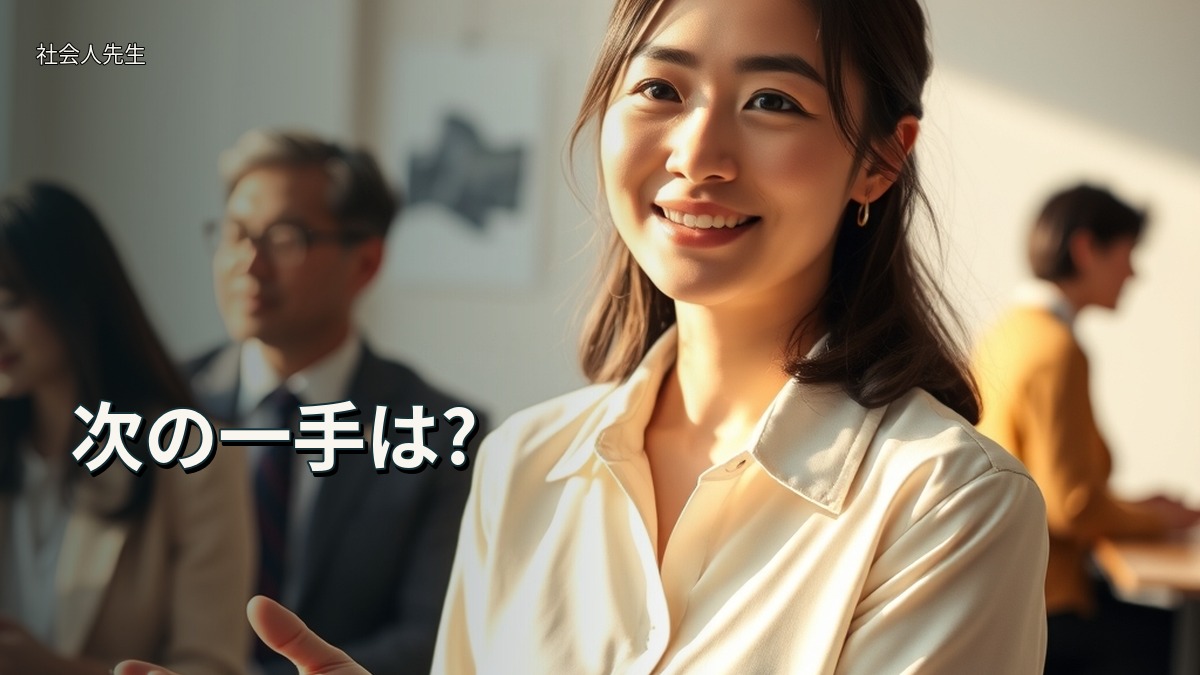 次の一手は?