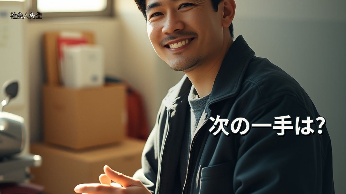 次の一手は?