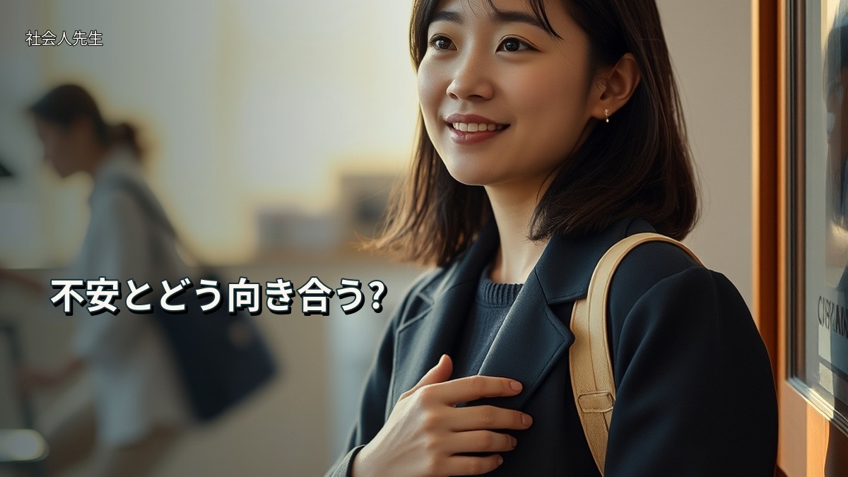 不安とどう向き合う?