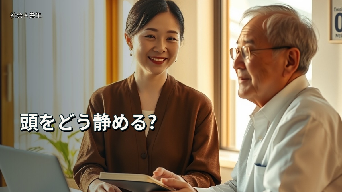 頭をどう静める?