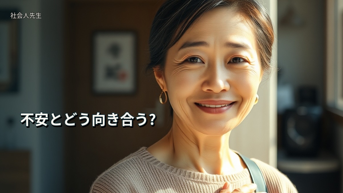 不安とどう向き合う?