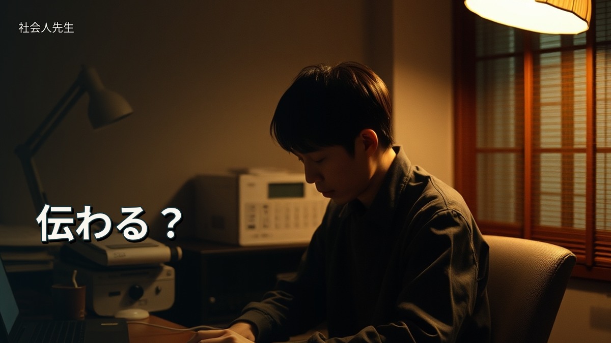 伝わる?