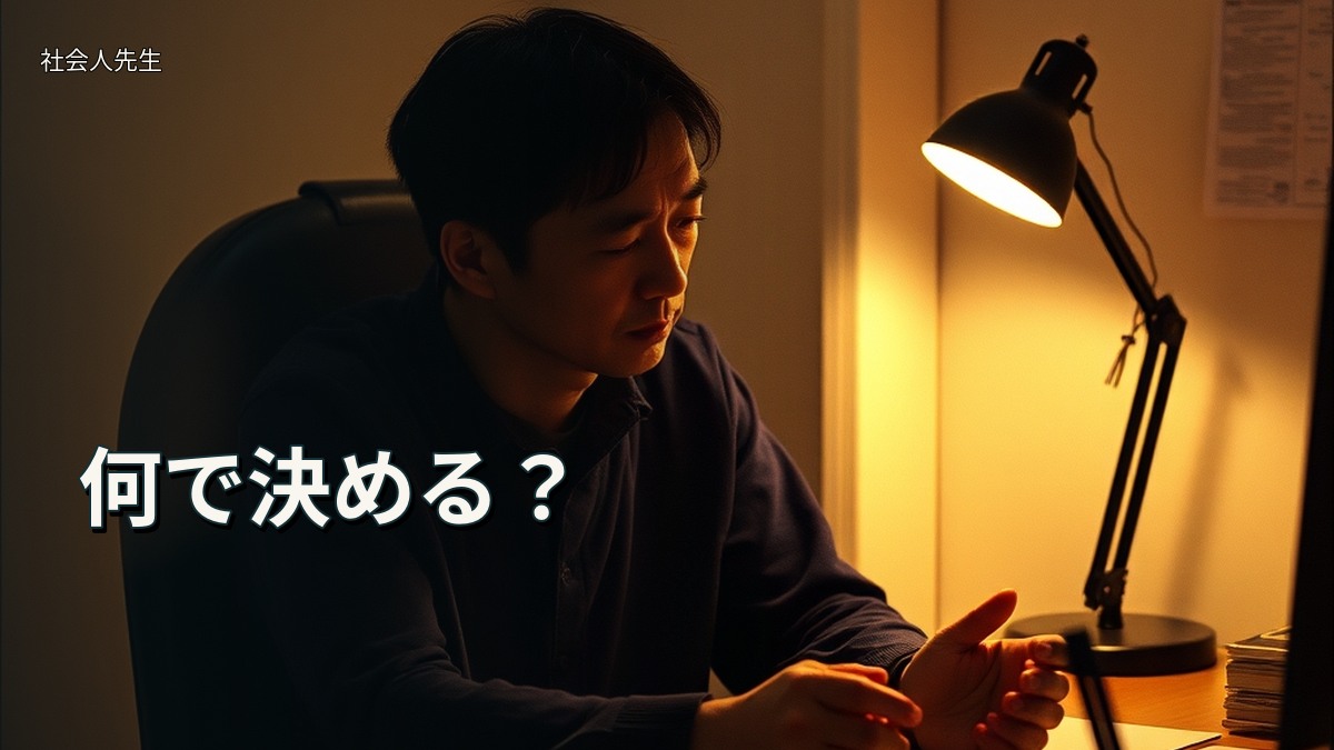何で決める？