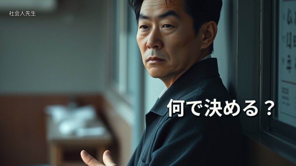 何で決める？