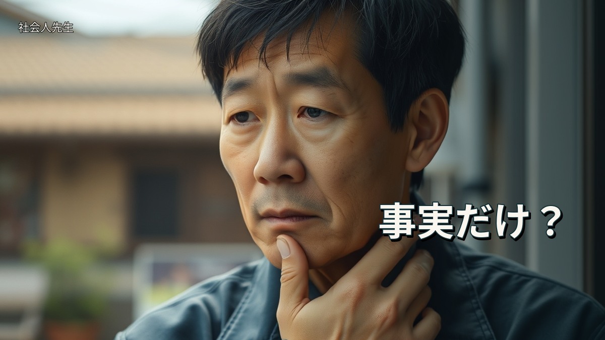 事実だけ？