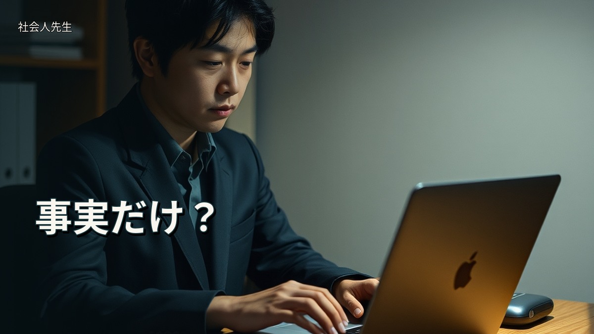 事実だけ？