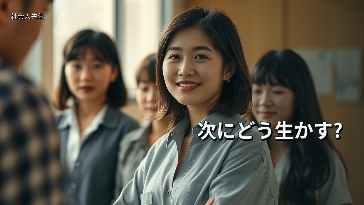 次にどう生かす?