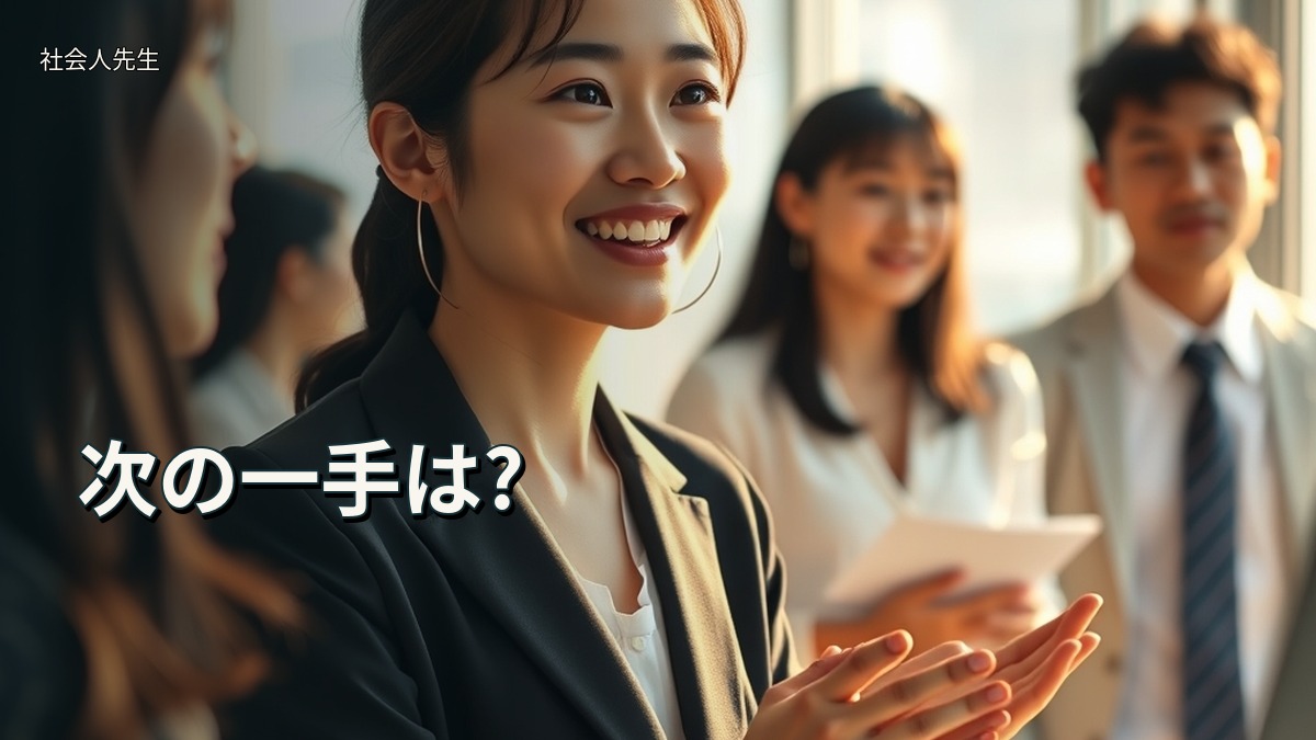 次の一手は?