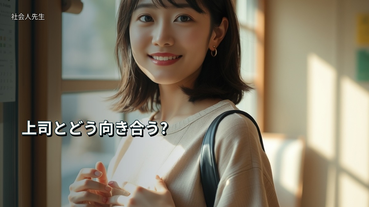 上司とどう向き合う?