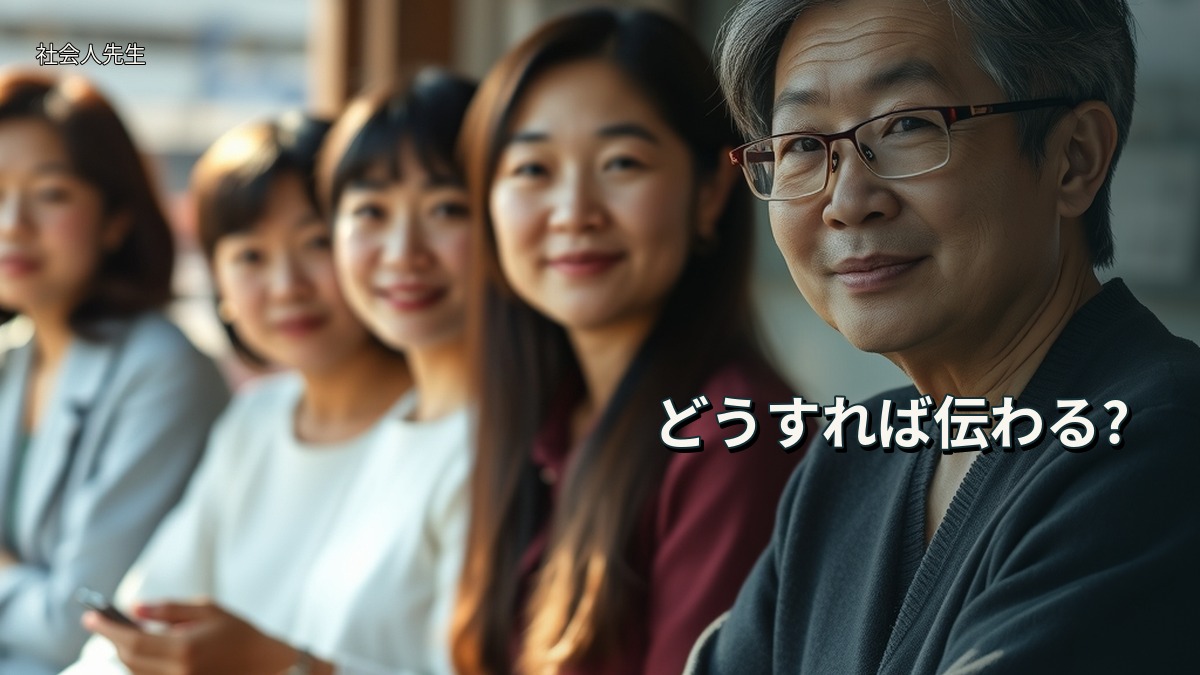 どうすれば伝わる?