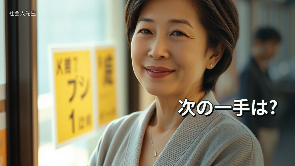 次の一手は?