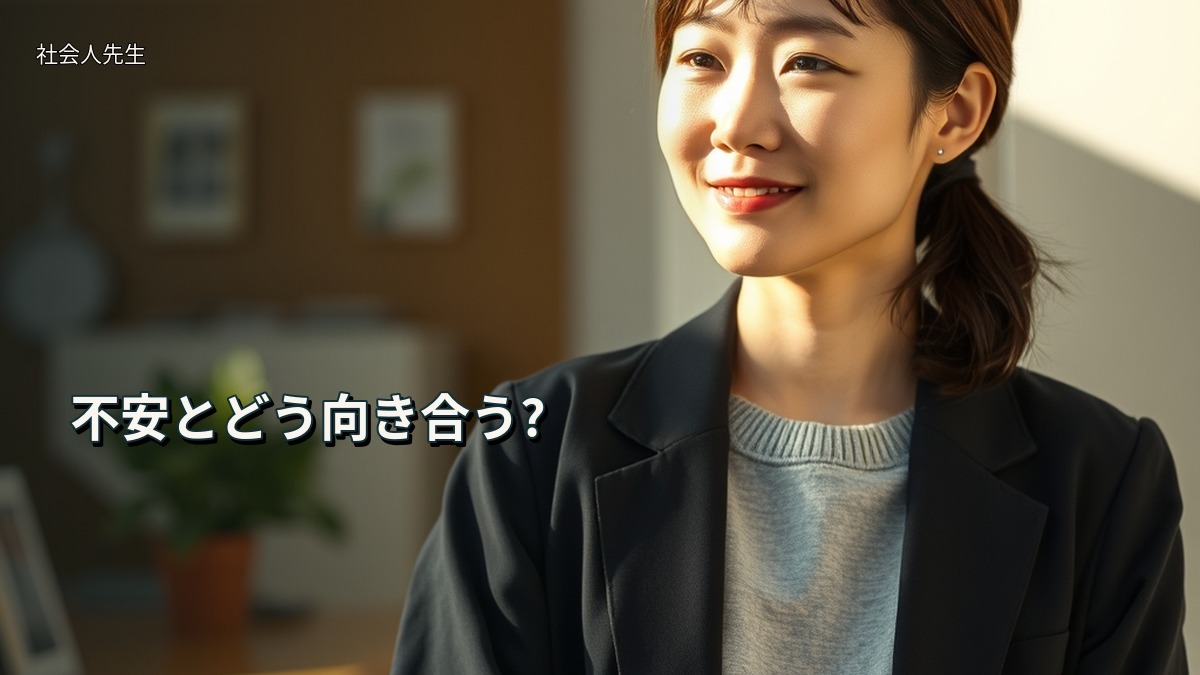 不安とどう向き合う?