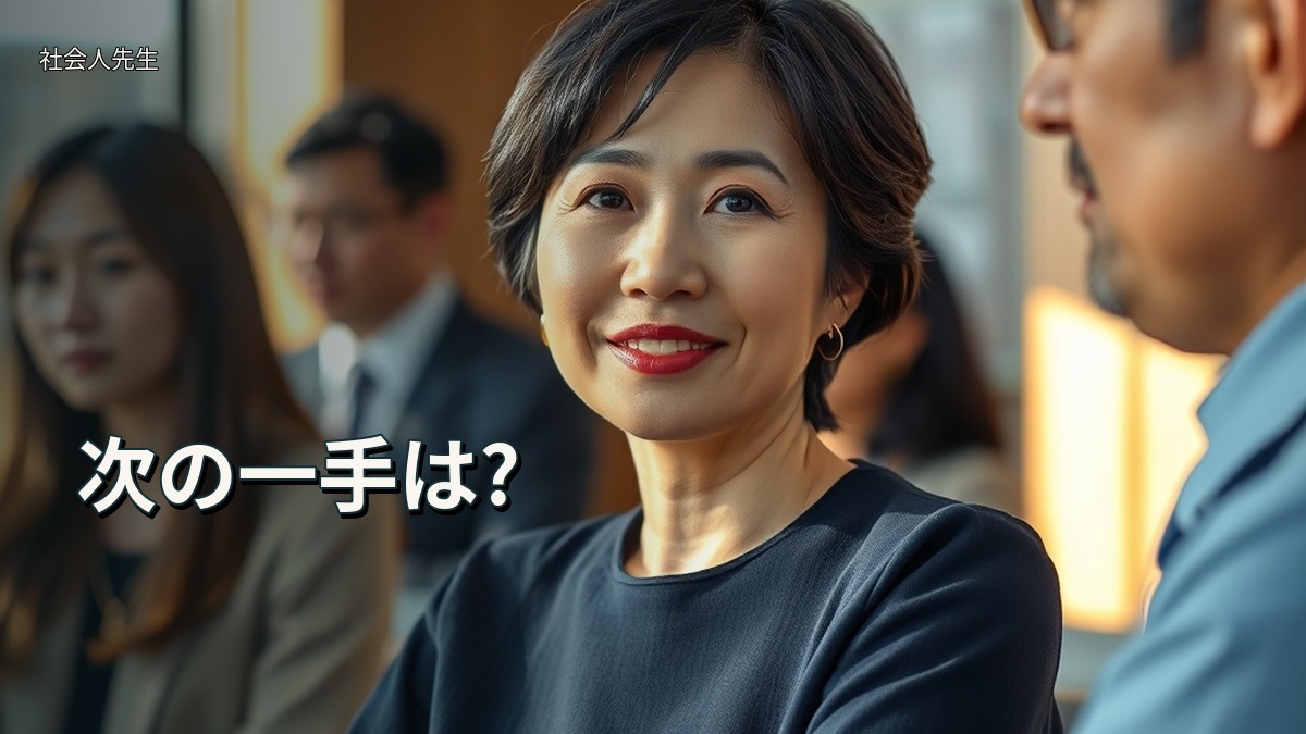 次の一手は?
