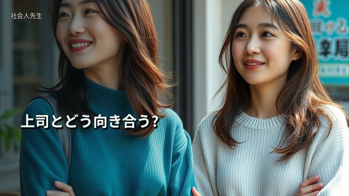 上司とどう向き合う?