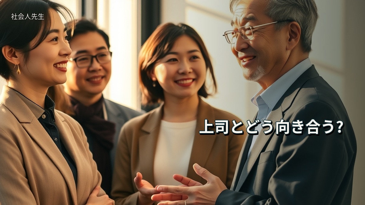 上司とどう向き合う?