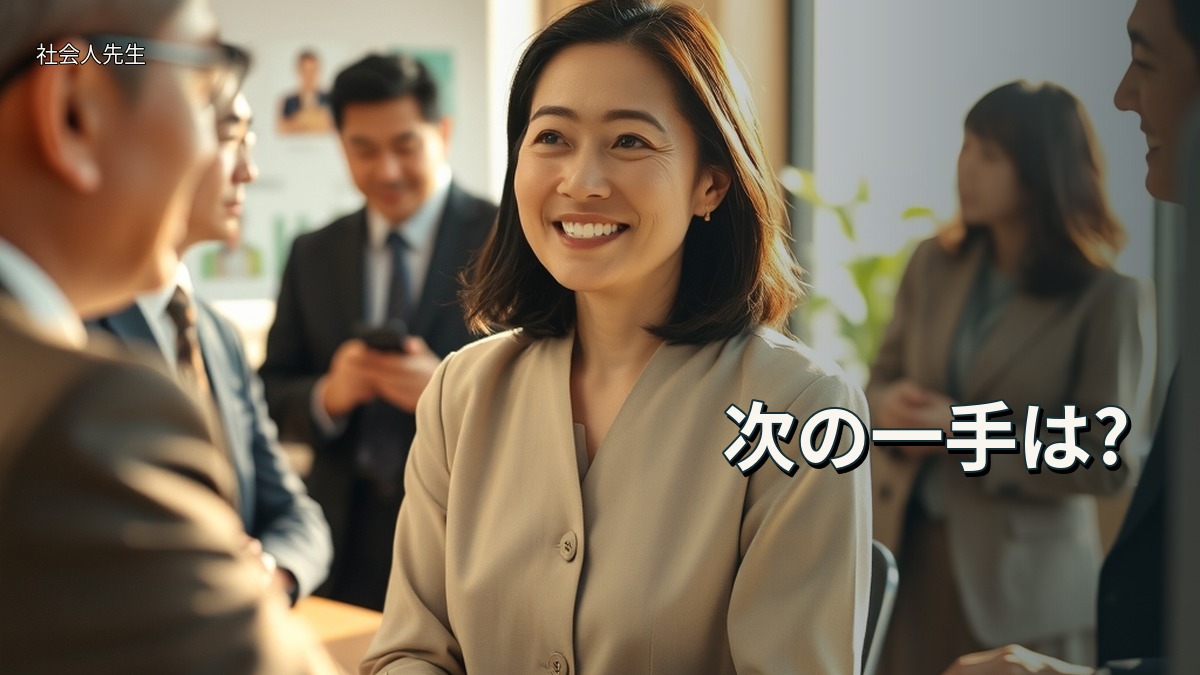 次の一手は?