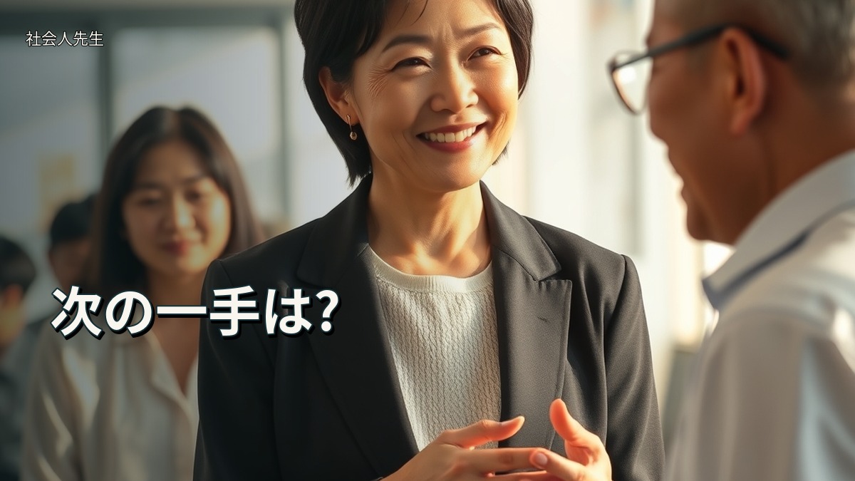 次の一手は?