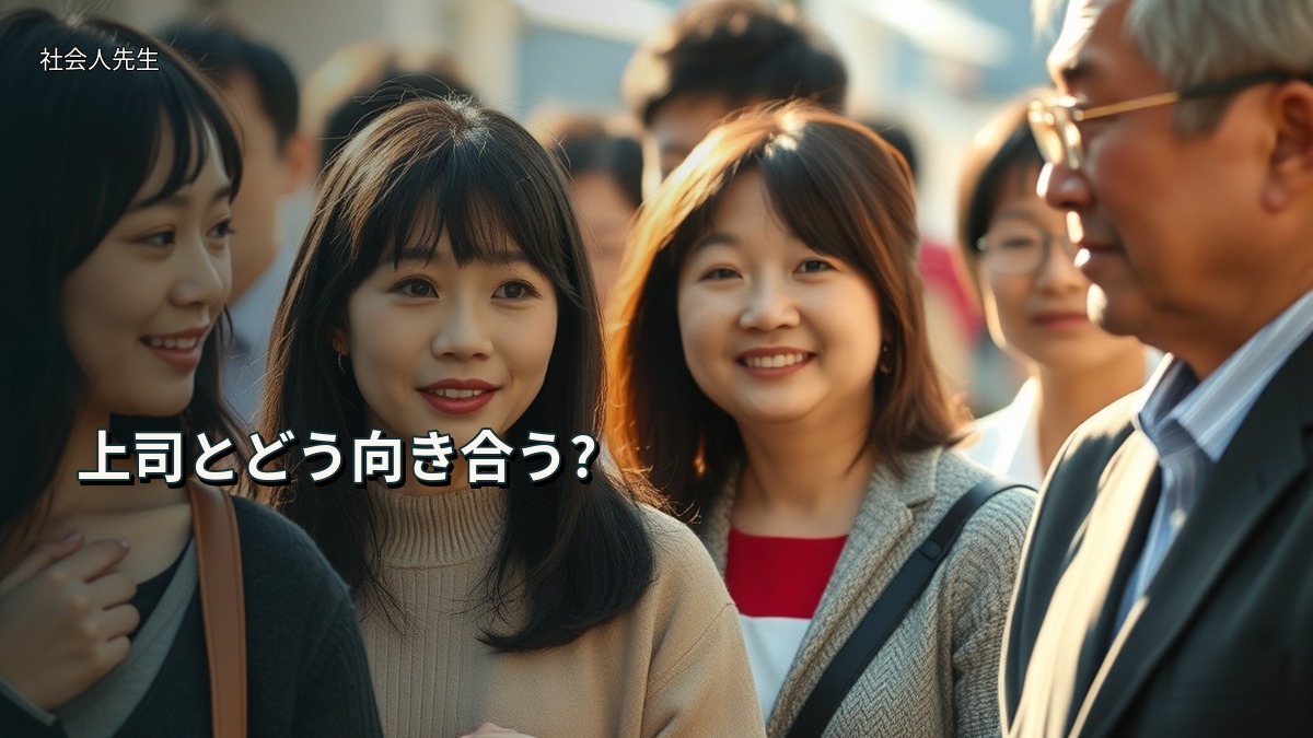 上司とどう向き合う?