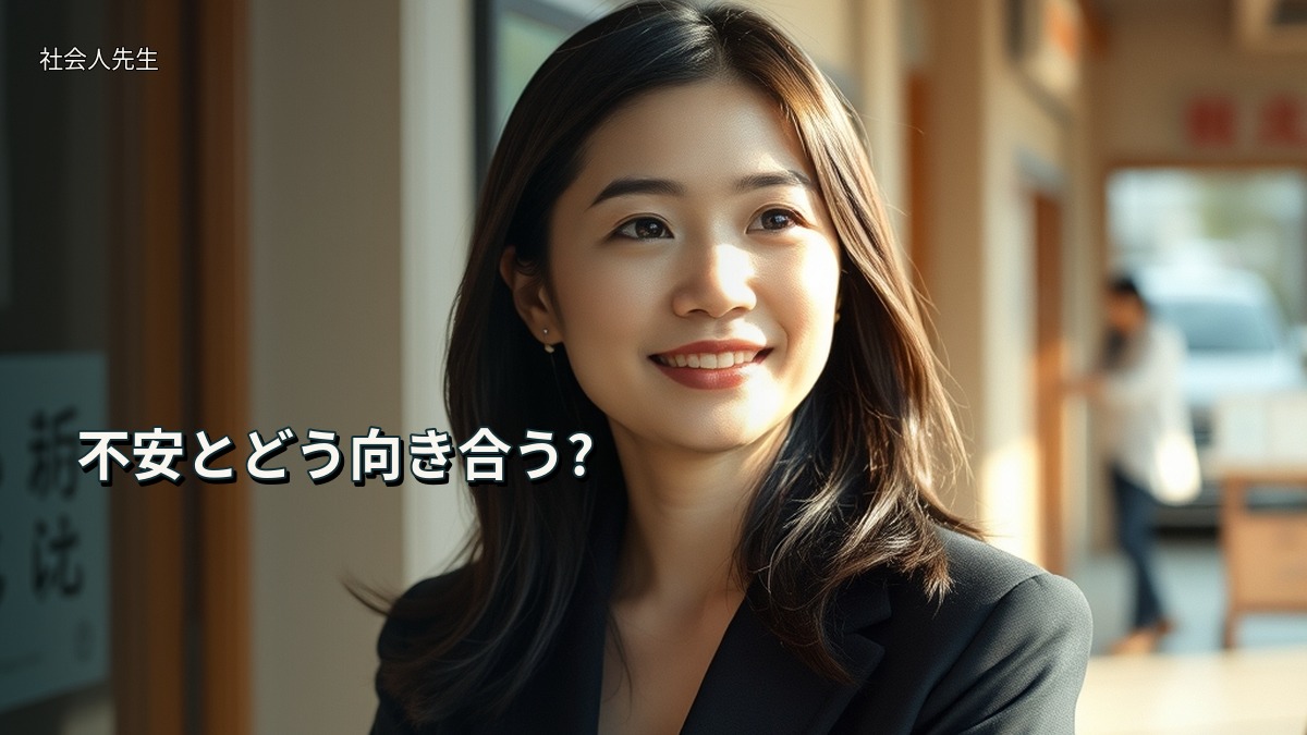 不安とどう向き合う?