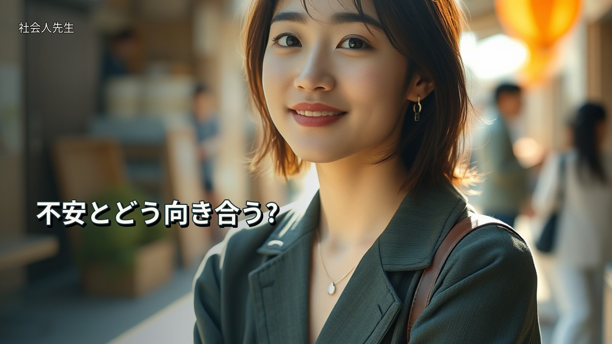 不安とどう向き合う?