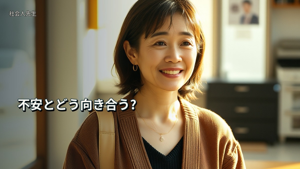 不安とどう向き合う?