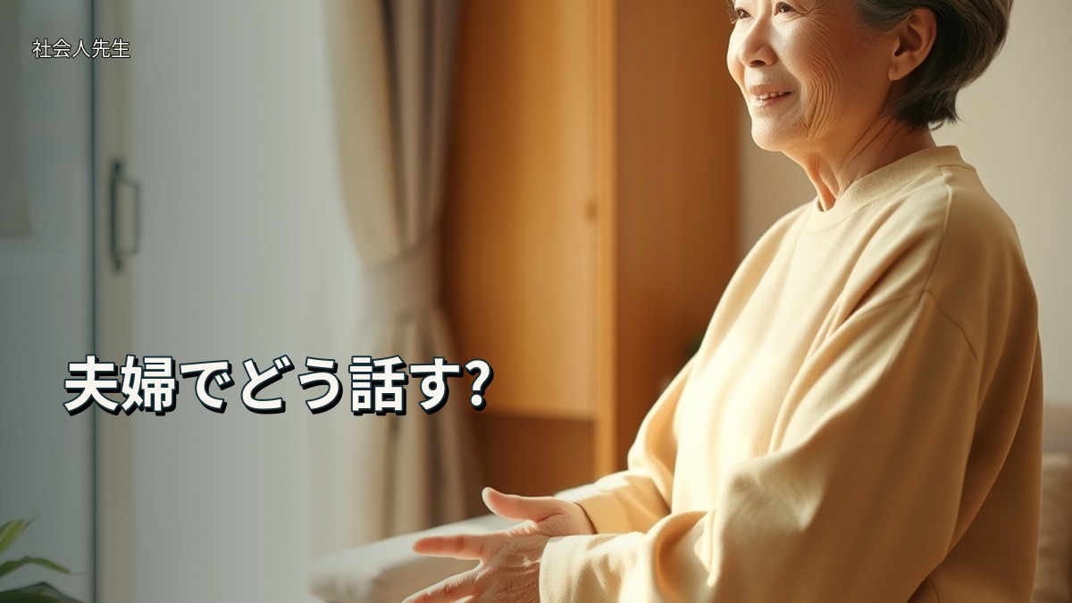 夫婦でどう話す?