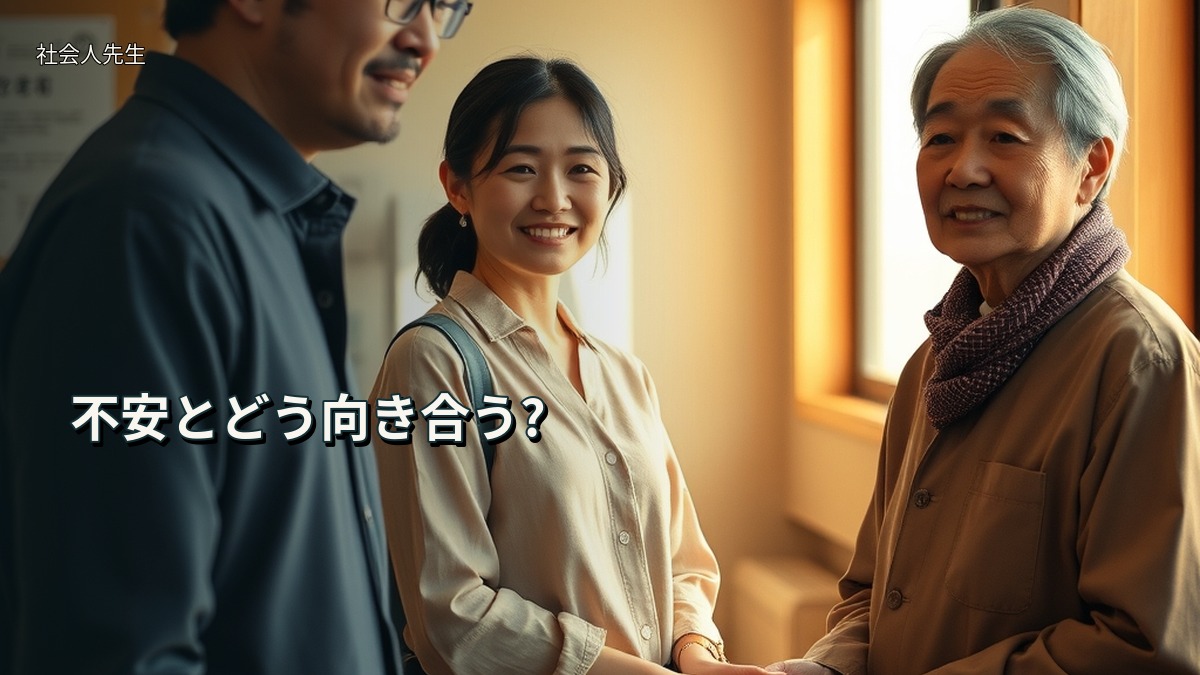 不安とどう向き合う?