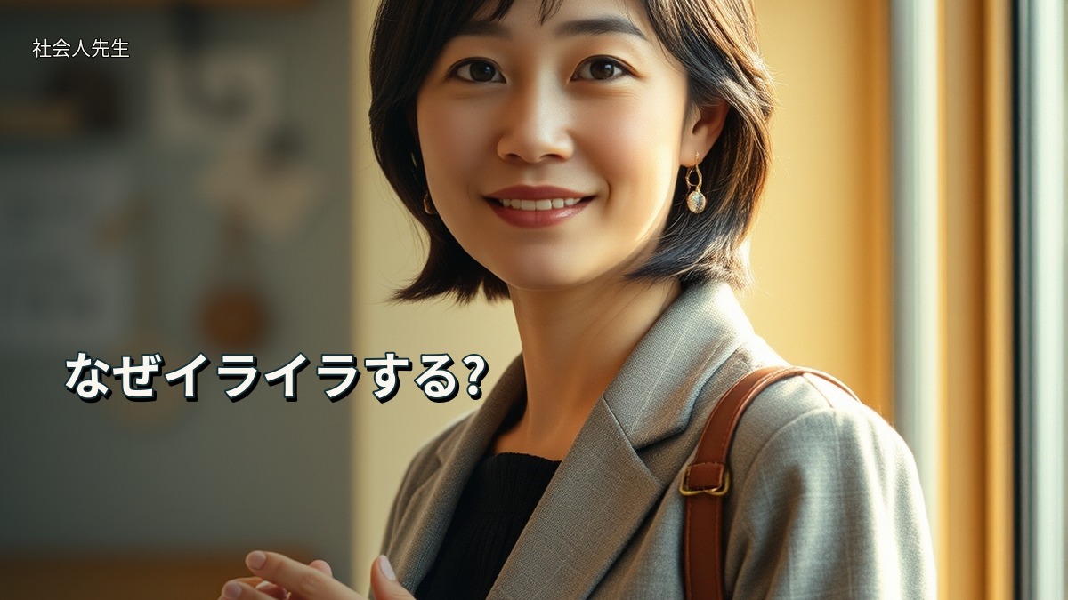なぜイライラする?