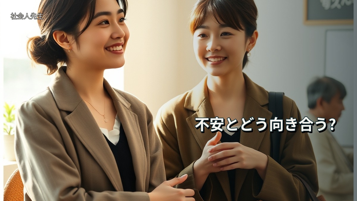 不安とどう向き合う?