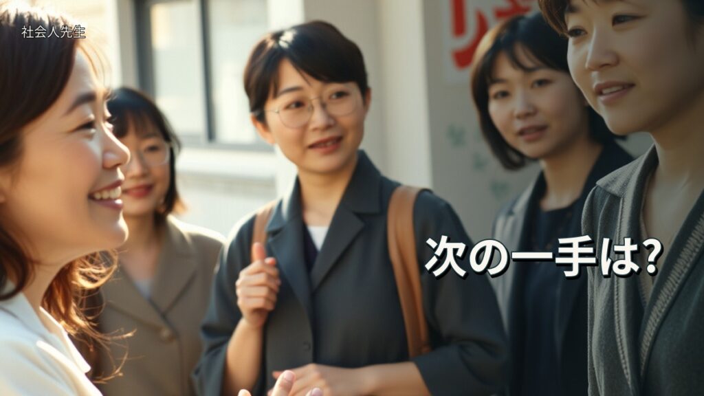 次の一手は?