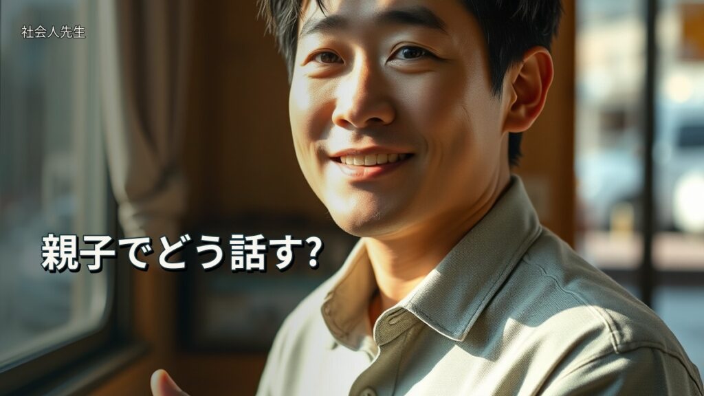 親子でどう話す?