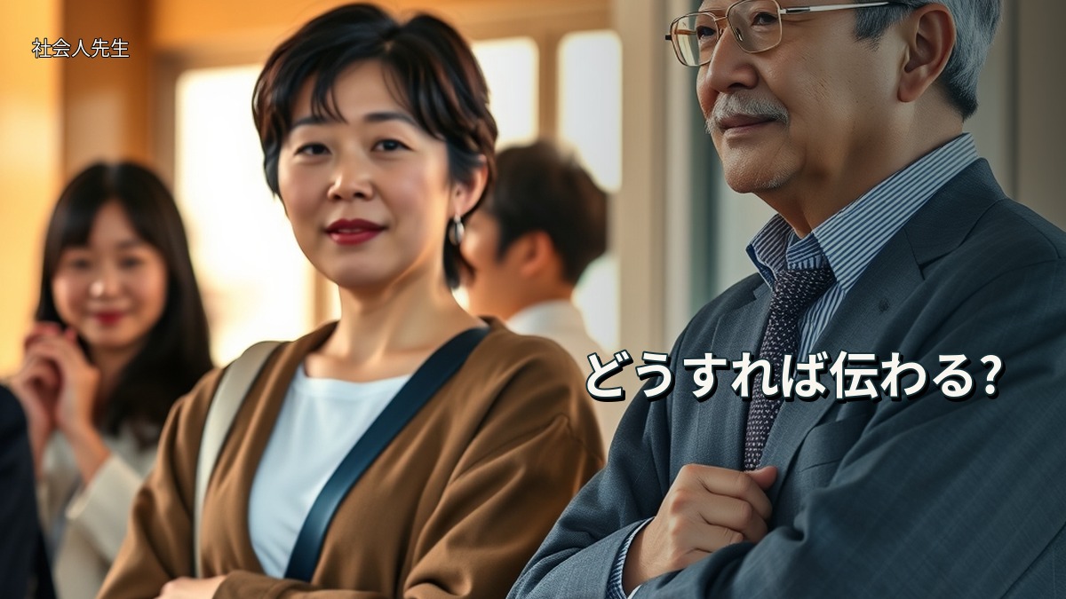 どうすれば伝わる?