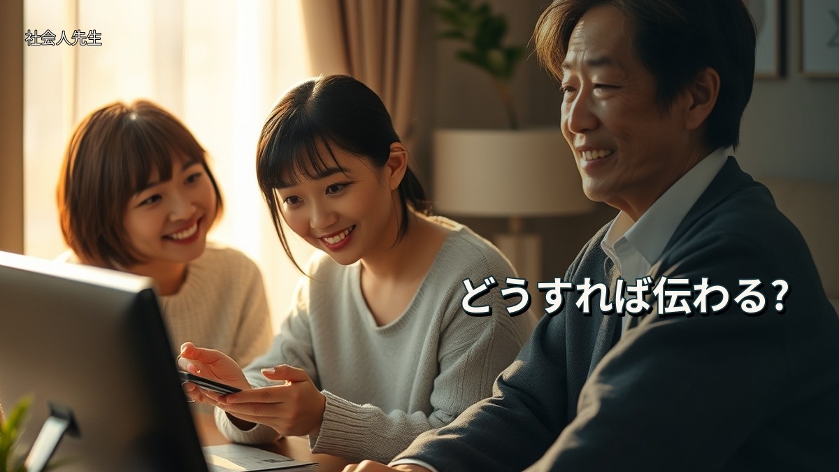 どうすれば伝わる?