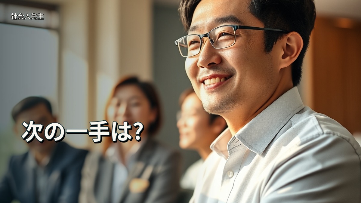 次の一手は?