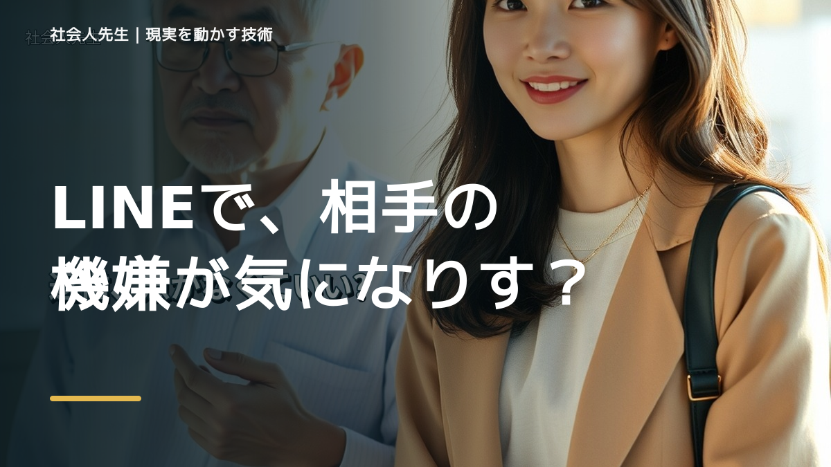 LINEで、相手の機嫌が気になりすぎるとき、自分の見方だけで決めないために｜相手への純粋な興味