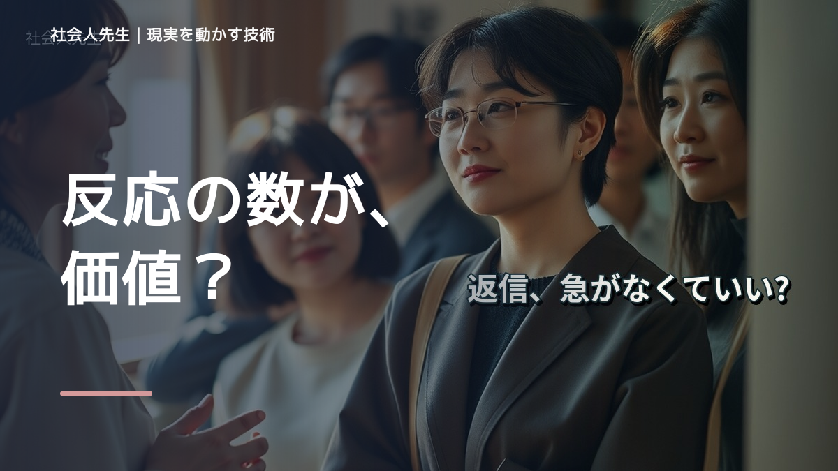 LINEで、SNSに投稿するのが怖いとき、自分の見方だけで決めないために｜相手への純粋な興味