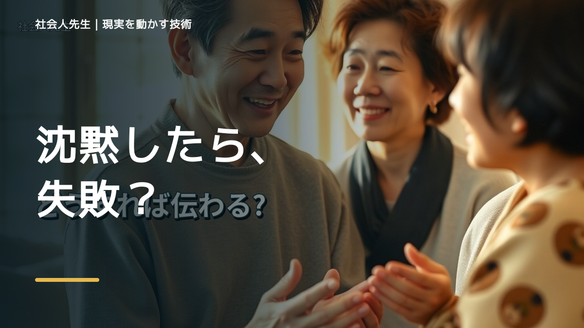 子どもとの会話が減ったとき、自分の見方だけで決めないために｜相手への純粋な興味